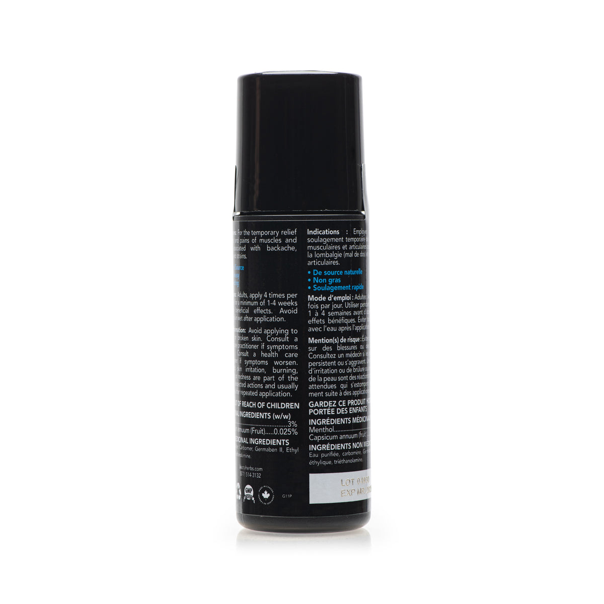 Lakota back pain roll on product photo